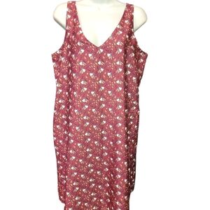 Reversible Dress Tomahawk Print Sz M